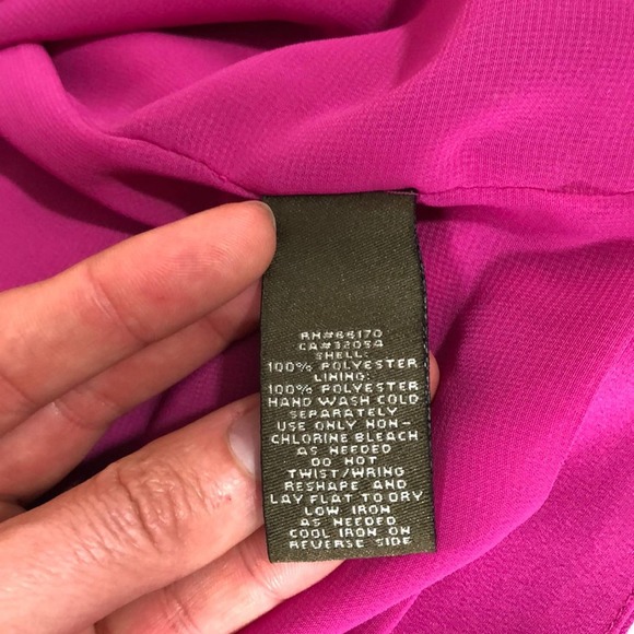 Anthropology Fei Pink Button Tulip Skirt Size 0 - Picture 7 of 8